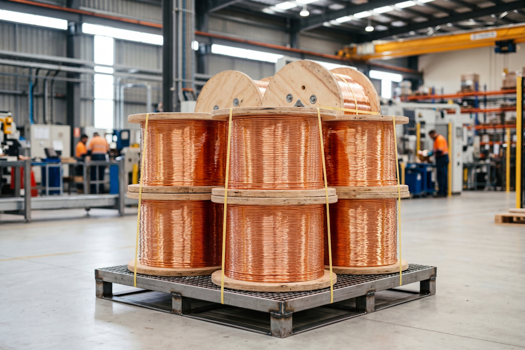 US Copper Price Hits Fresh Record as Tariff Stockpiling Tightens Supply